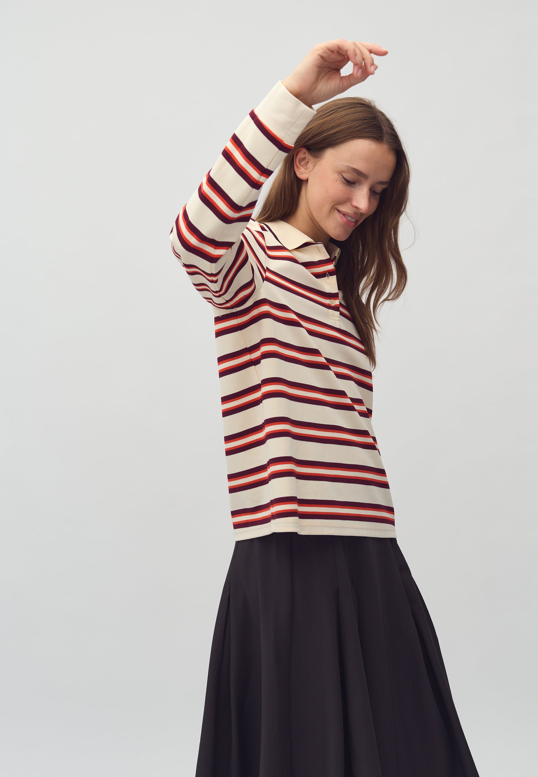 Polla-M_Spring Stripe_Model_